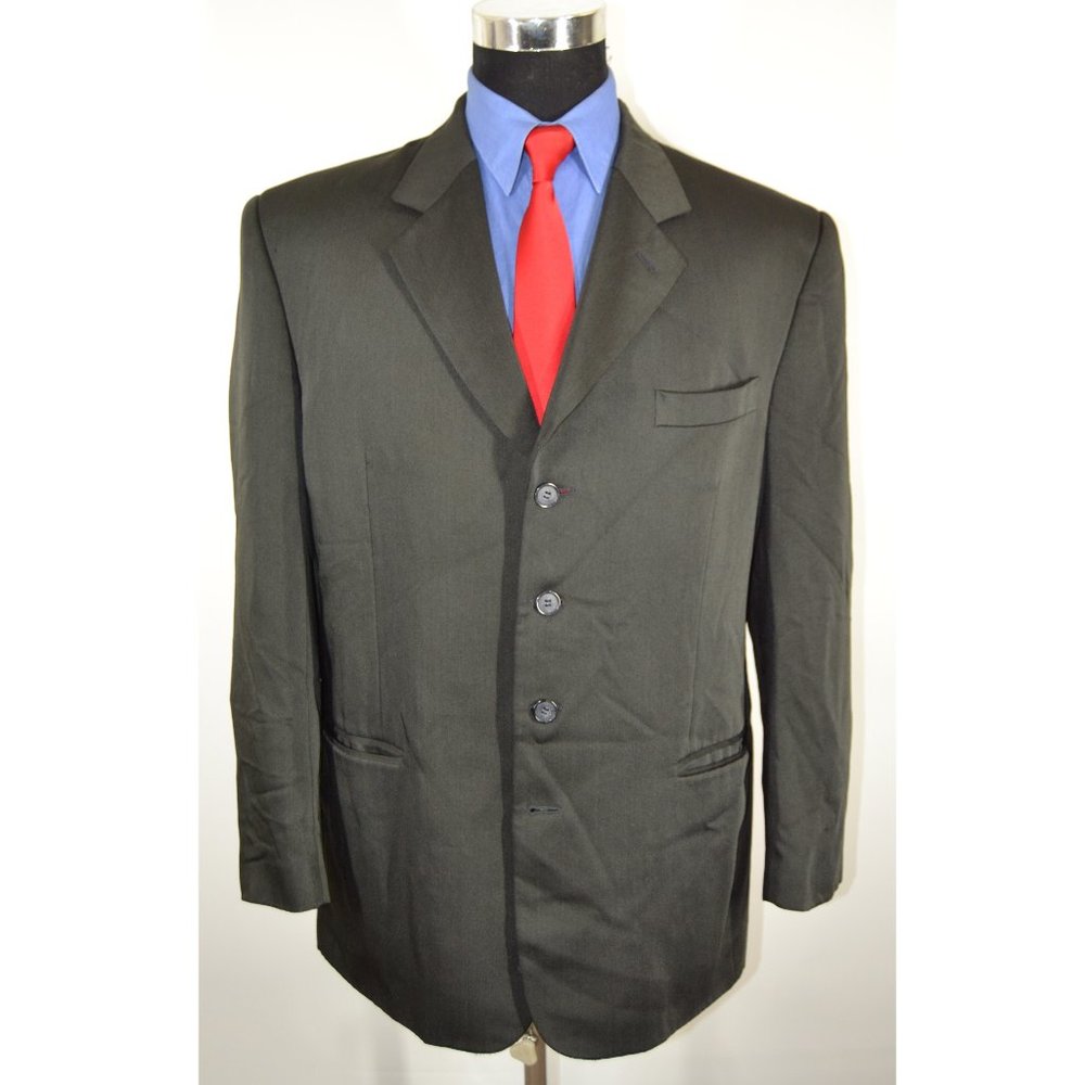 Florenzi 44R Sport Coat Blazer Suit Jacket Green P